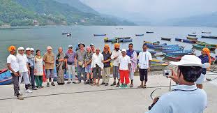 Ilustrasi wisatawan india untuk artikel Lonjakan wisatawan India di Pokhara dan Mustang memicu pedoman…