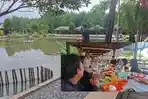 Ilustrasi pondok empang resto untuk artikel Kuliner di Pondok Empang Resto Kotabaru, Suasana Sejuk Mangrove