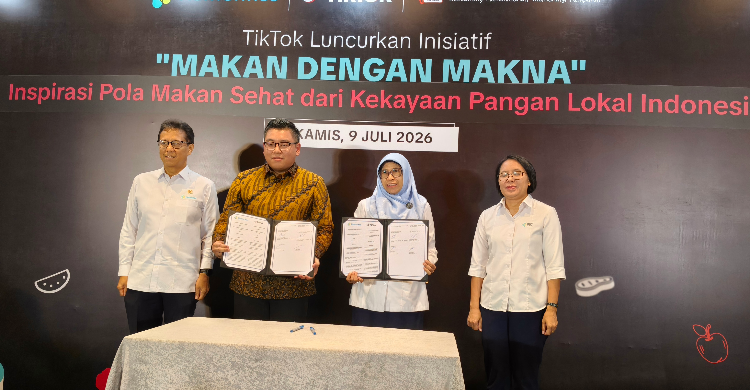 Ilustrasi makan dengan makna untuk artikel TikTok Luncurkan 'Makan Dengan Makna' Dorong Pola Makan Sehat