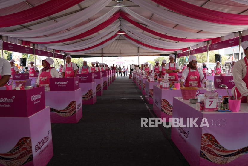 Ilustrasi bright gas cooking untuk artikel Bright Gas Cooking Tegal Lahirkan Juara Baru