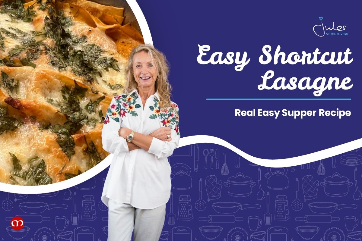 Ilustrasi easy shortcut lasagne untuk artikel Easy Shortcut Lasagne, Resep Praktis dari Jules