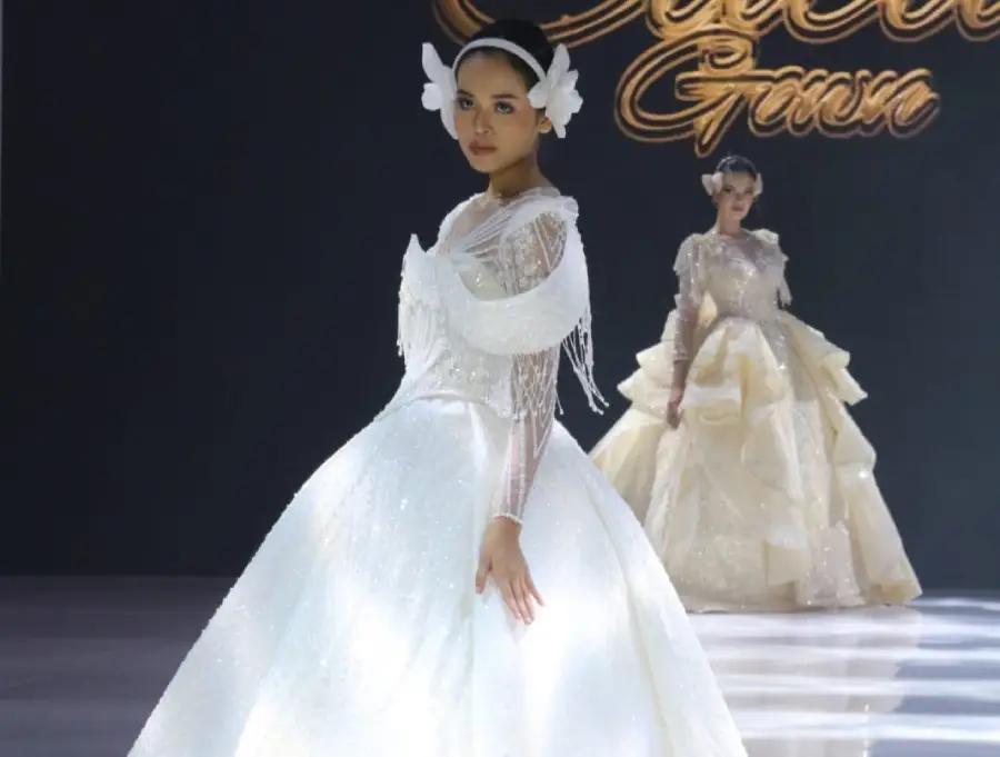 Ilustrasi gaun pengantin princess untuk artikel Caca Gown Hadirkan Gaun Pengantin Princess di JFW 2026