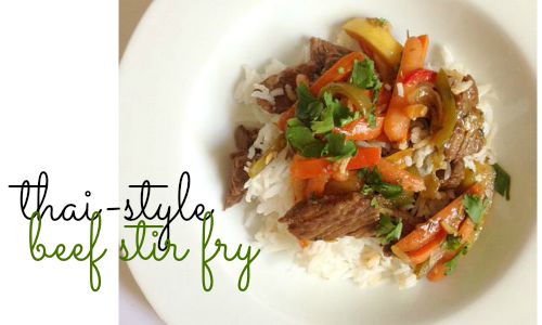 Ilustrasi stir fry daging untuk artikel Resep Hemat: Stir Fry Daging Ala Thailand